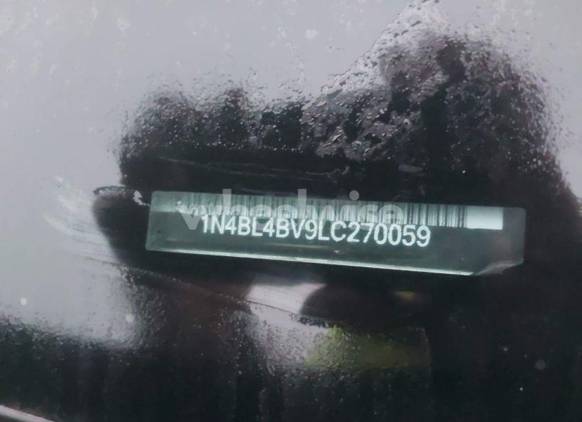 Photo 9 of 2020 Nissan Altima S FWD (VIN 1N4BL4BV9LC270059)