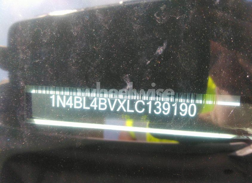 Photo 9 of 2020 Nissan Altima S FWD (VIN 1N4BL4BVXLC139190)