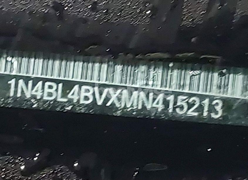 Photo 9 of 2021 Nissan Altima S FWD (VIN 1N4BL4BVXMN415213)