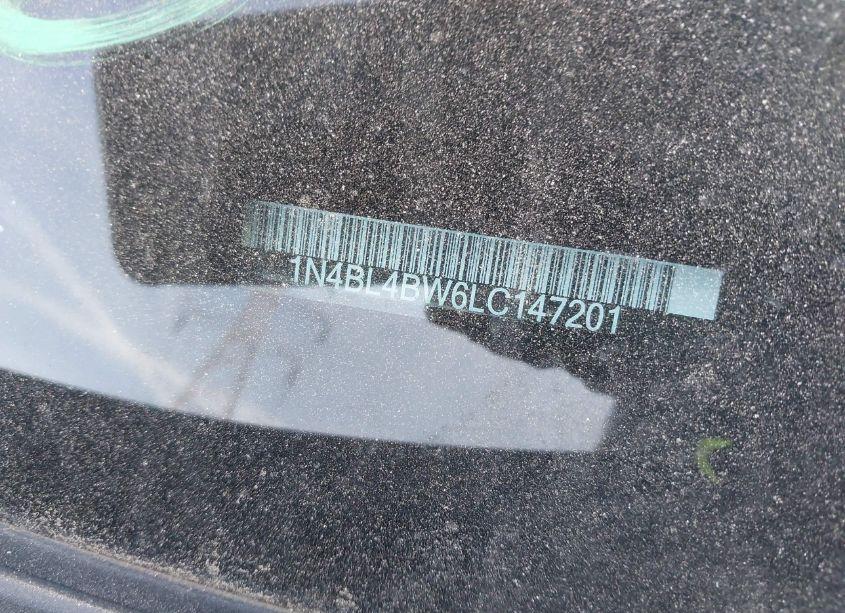 Photo 9 of 2020 Nissan Altima S INTELLIGENT AWD (VIN 1N4BL4BW6LC147201)