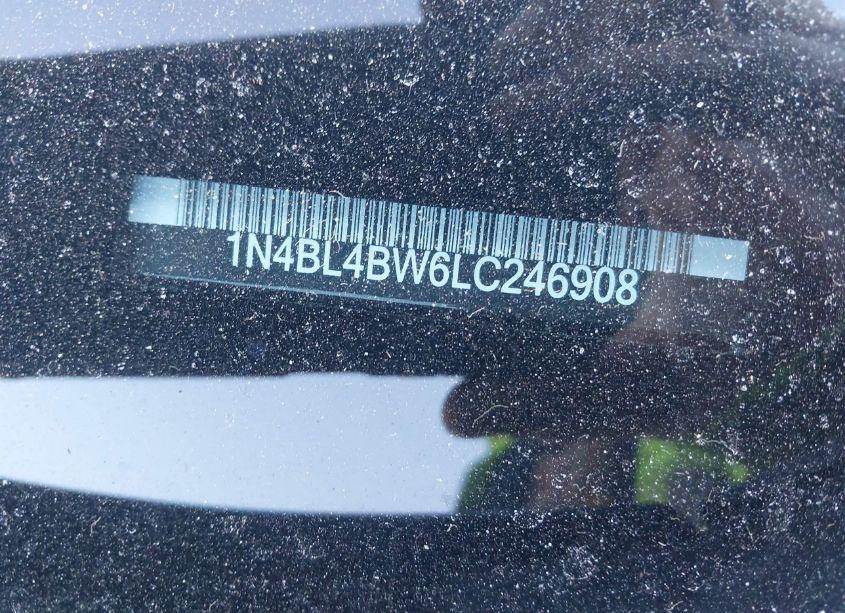 Photo 17 of 2020 Nissan Altima S INTELLIGENT AWD (VIN 1N4BL4BW6LC246908)