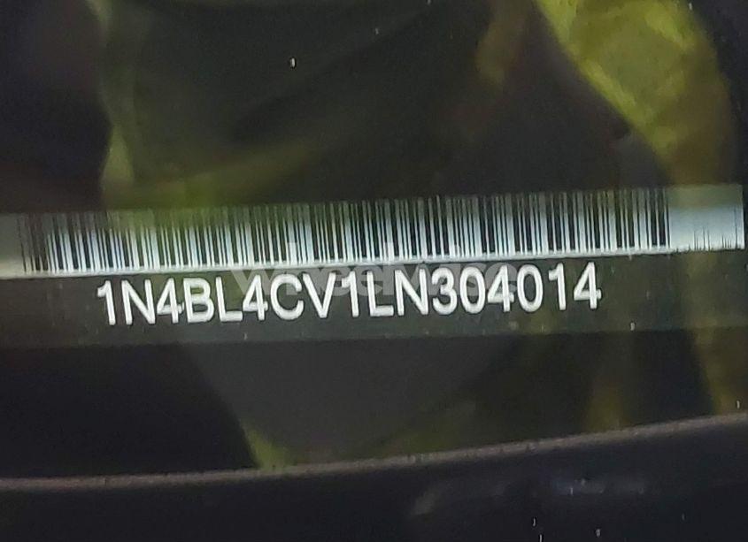 Photo 18 of 2020 Nissan Altima SR FWD (VIN 1N4BL4CV1LN304014)