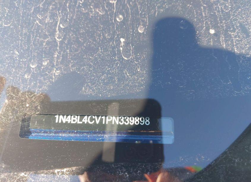 Photo 9 of 2023 Nissan Altima SR FWD (VIN 1N4BL4CV1PN339898)