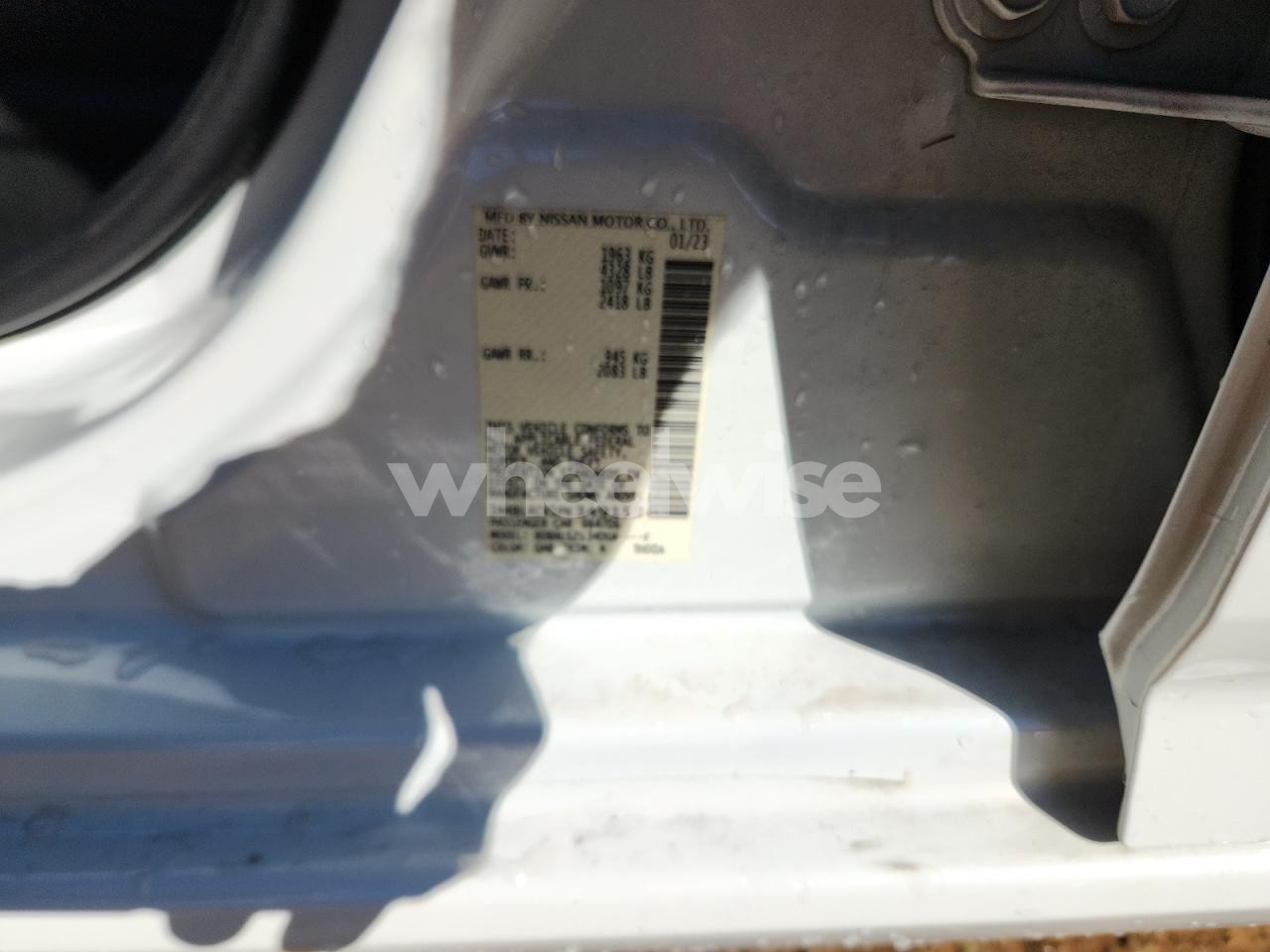 Photo 12 of 2023 NISSAN ALTIMA SR (VIN 1N4BL4CV1PN349153)