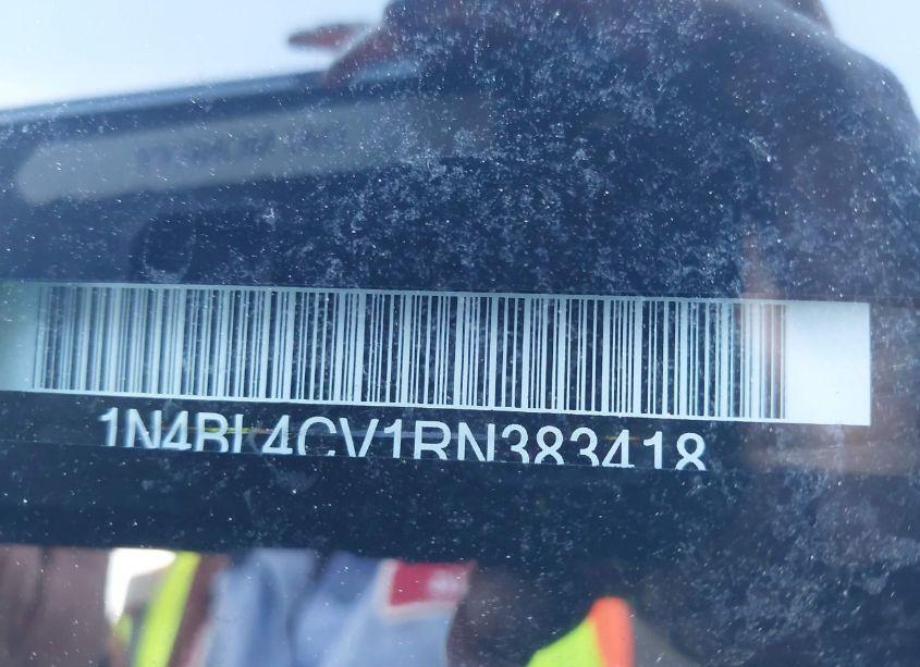 Photo 9 of 2024 Nissan Altima SR FWD (VIN 1N4BL4CV1RN383418)