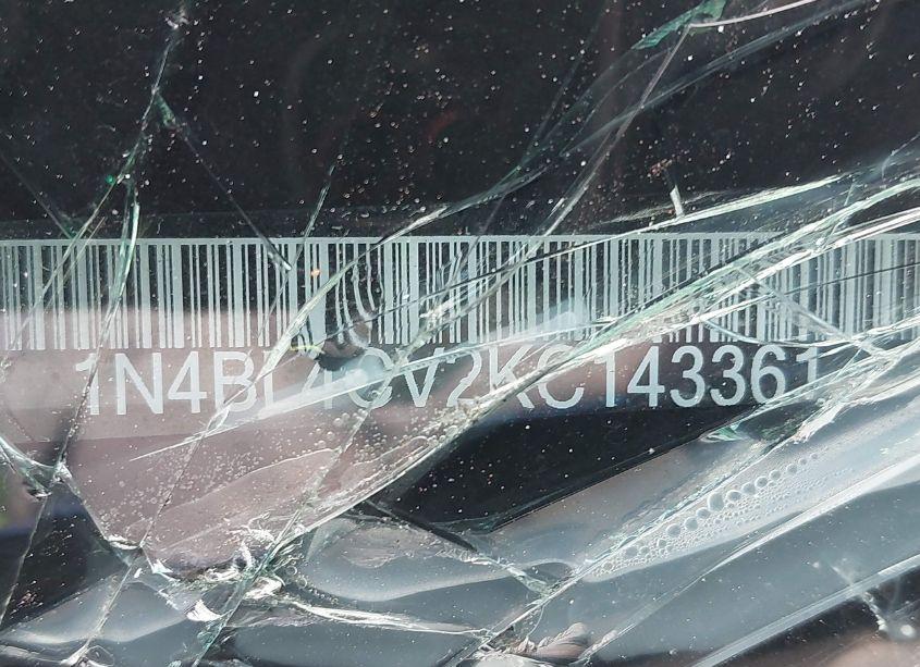 Photo 9 of 2019 Nissan Altima 2.5 SR (VIN 1N4BL4CV2KC143361)