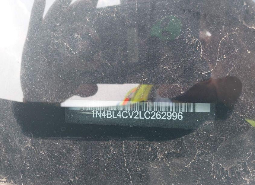 Photo 9 of 2020 Nissan Altima SR FWD (VIN 1N4BL4CV2LC262996)