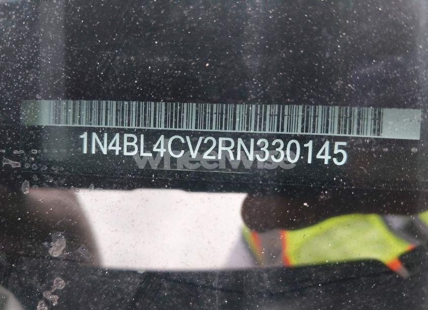 Photo 9 of 2024 Nissan Altima SR FWD (VIN 1N4BL4CV2RN330145)