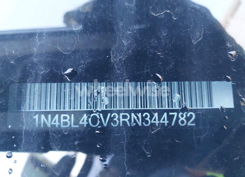 Photo 9 of 2024 Nissan Altima SR FWD (VIN 1N4BL4CV3RN344782)