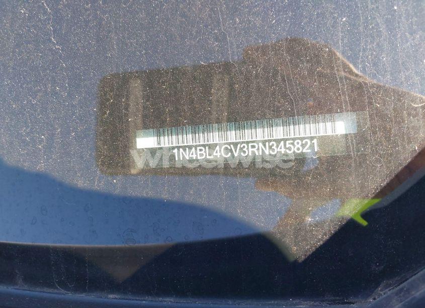 Photo 9 of 2024 Nissan Altima SR FWD (VIN 1N4BL4CV3RN345821)