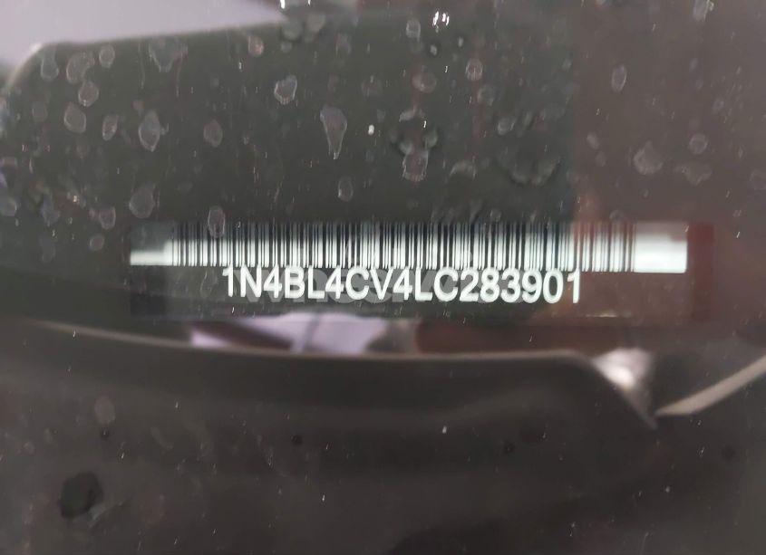 Photo 9 of 2020 Nissan Altima SR FWD (VIN 1N4BL4CV4LC283901)