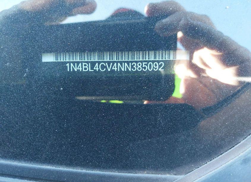 Photo 9 of 2022 Nissan Altima SR FWD (VIN 1N4BL4CV4NN385092)