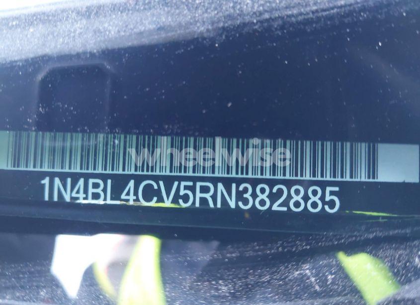 Photo 9 of 2024 Nissan Altima SR FWD (VIN 1N4BL4CV5RN382885)