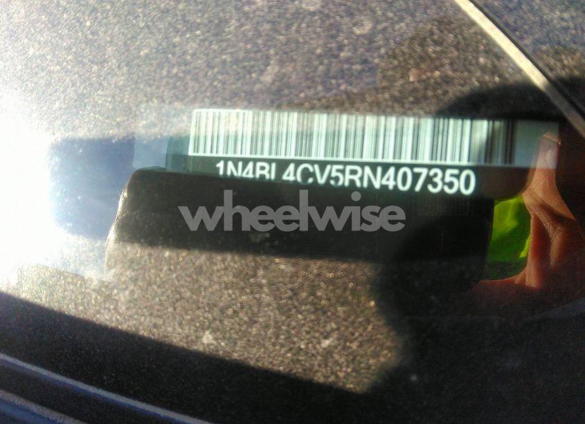 Photo 9 of 2024 Nissan Altima SR FWD (VIN 1N4BL4CV5RN407350)