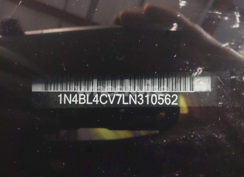 Photo 18 of 2020 Nissan Altima SR FWD (VIN 1N4BL4CV7LN310562)