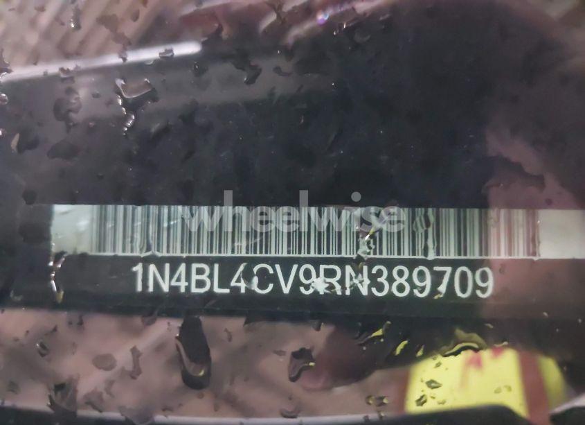 Photo 9 of 2024 Nissan Altima SR FWD (VIN 1N4BL4CV9RN389709)