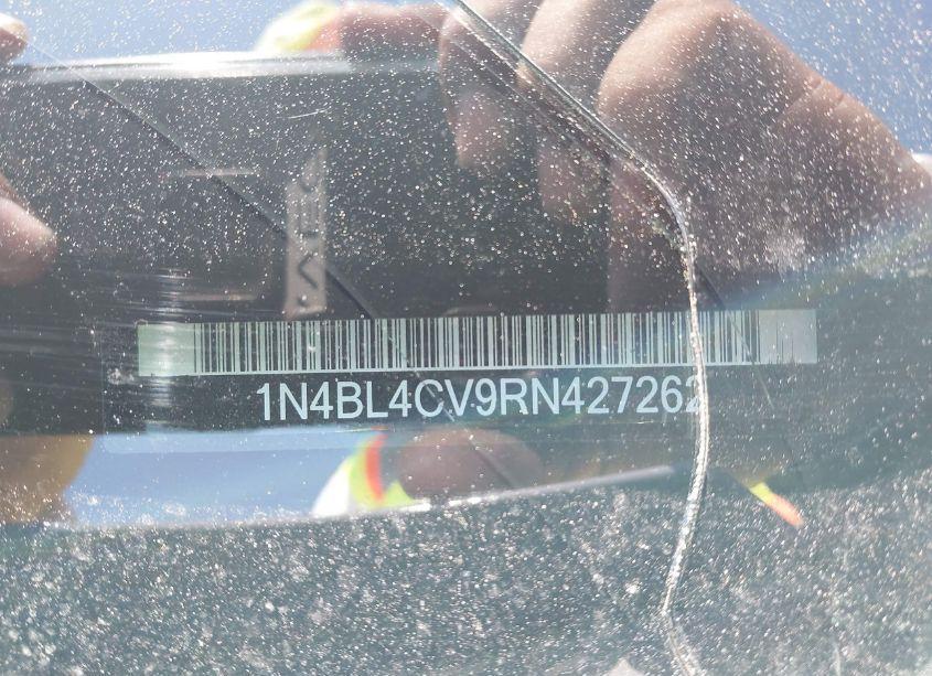 Photo 9 of 2024 Nissan Altima SR FWD (VIN 1N4BL4CV9RN427262)