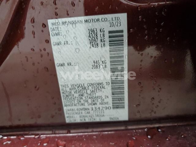 2024 NISSAN ALTIMA SV