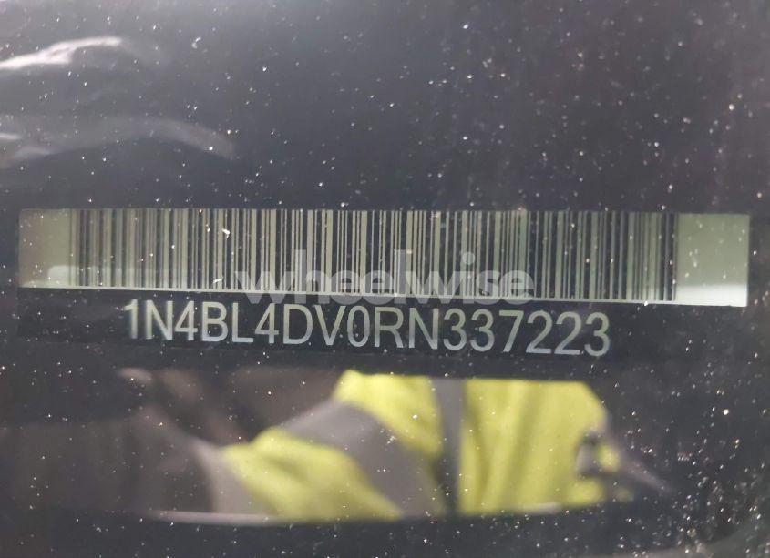 Photo 18 of 2024 Nissan Altima SV FWD (VIN 1N4BL4DV0RN337223)