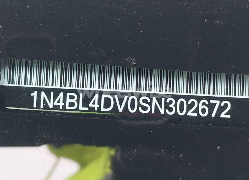 Photo 9 of 2025 Nissan Altima SV FWD (VIN 1N4BL4DV0SN302672)