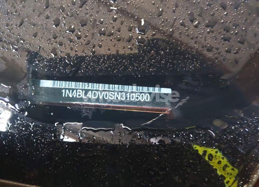 Photo 9 of 2025 Nissan Altima SV FWD (VIN 1N4BL4DV0SN310500)