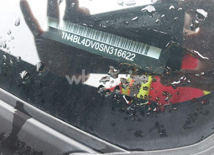 Photo 9 of 2025 Nissan Altima SV FWD (VIN 1N4BL4DV0SN316622)