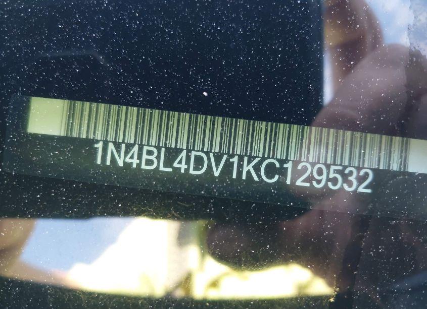 Photo 9 of 2019 Nissan Altima 2.5 SV (VIN 1N4BL4DV1KC129532)