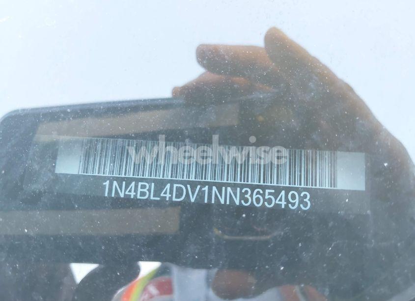 Photo 9 of 2022 Nissan Altima SV FWD (VIN 1N4BL4DV1NN365493)