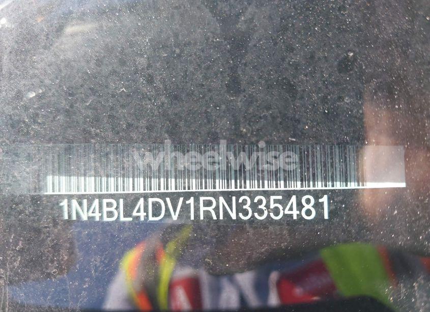 Photo 9 of 2024 Nissan Altima SV FWD (VIN 1N4BL4DV1RN335481)