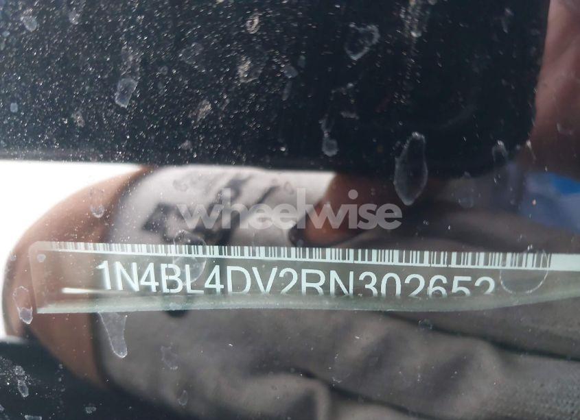 Photo 9 of 2024 Nissan Altima SV FWD (VIN 1N4BL4DV2RN302652)