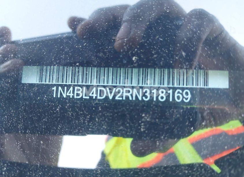 Photo 9 of 2024 Nissan Altima SV FWD (VIN 1N4BL4DV2RN318169)