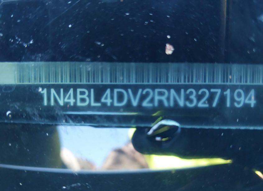 Photo 9 of 2024 Nissan Altima SV FWD (VIN 1N4BL4DV2RN327194)