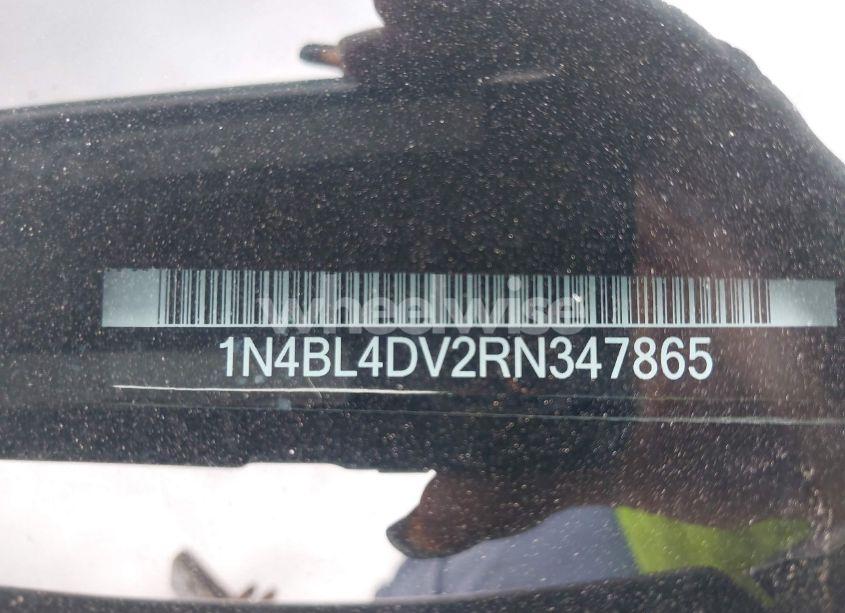 Photo 9 of 2024 Nissan Altima SV FWD (VIN 1N4BL4DV2RN347865)