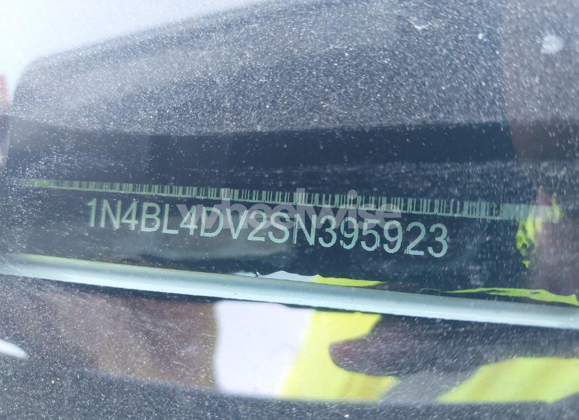 Photo 9 of 2025 Nissan Altima SV FWD (VIN 1N4BL4DV2SN395923)