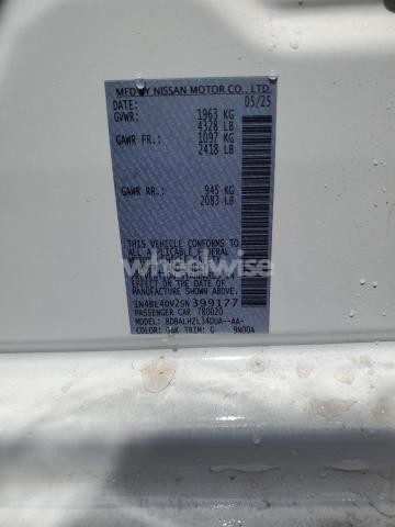 Photo 11 of 2025 NISSAN ALTIMA SV (VIN 1N4BL4DV2SN399177)