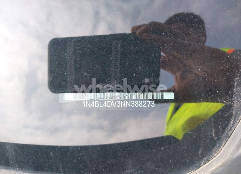 Photo 9 of 2022 Nissan Altima SV FWD (VIN 1N4BL4DV3NN388273)