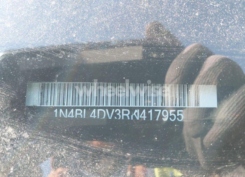 Photo 9 of 2024 Nissan Altima SV FWD (VIN 1N4BL4DV3RN417955)