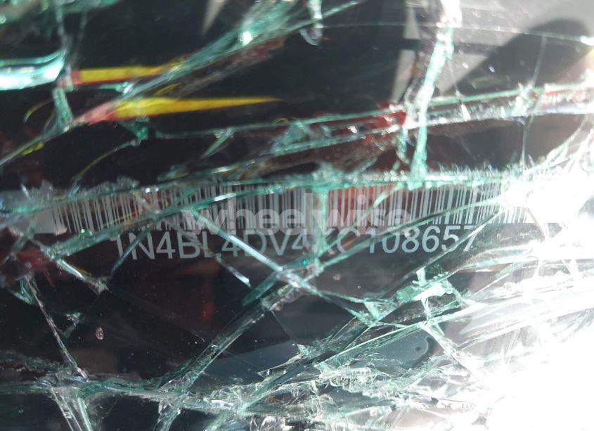 Photo 9 of 2019 Nissan Altima 2.5 SV (VIN 1N4BL4DV4KC108657)