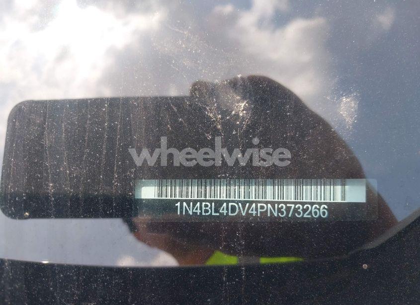 Photo 9 of 2023 Nissan Altima SV FWD (VIN 1N4BL4DV4PN373266)