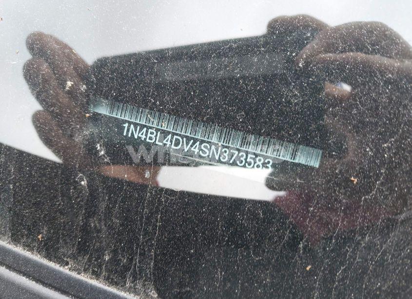 Photo 9 of 2025 Nissan Altima SV FWD (VIN 1N4BL4DV4SN373583)