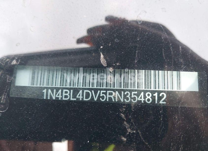 Photo 9 of 2024 Nissan Altima SV FWD (VIN 1N4BL4DV5RN354812)