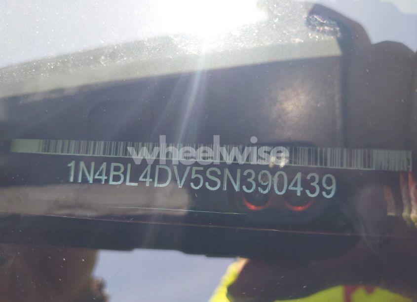 Photo 9 of 2025 Nissan Altima SV FWD (VIN 1N4BL4DV5SN390439)