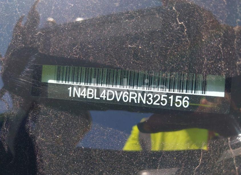 Photo 9 of 2024 Nissan Altima SV FWD (VIN 1N4BL4DV6RN325156)