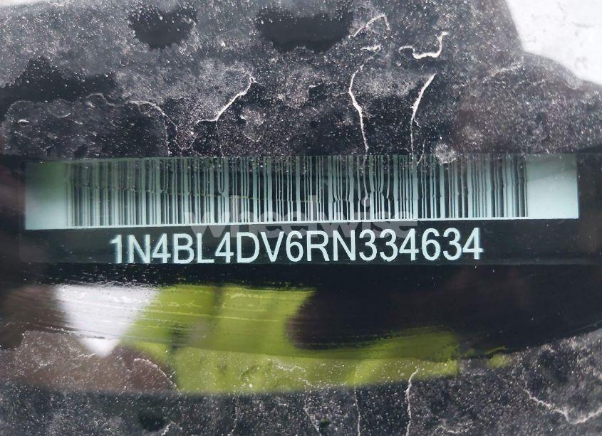 Photo 9 of 2024 Nissan Altima SV FWD (VIN 1N4BL4DV6RN334634)