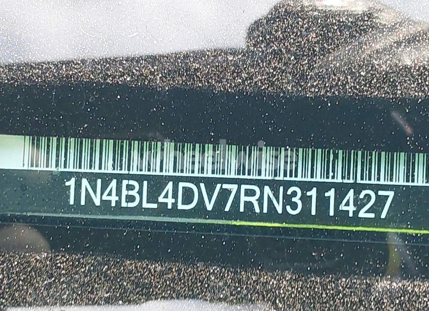 Photo 9 of 2024 Nissan Altima SV FWD (VIN 1N4BL4DV7RN311427)