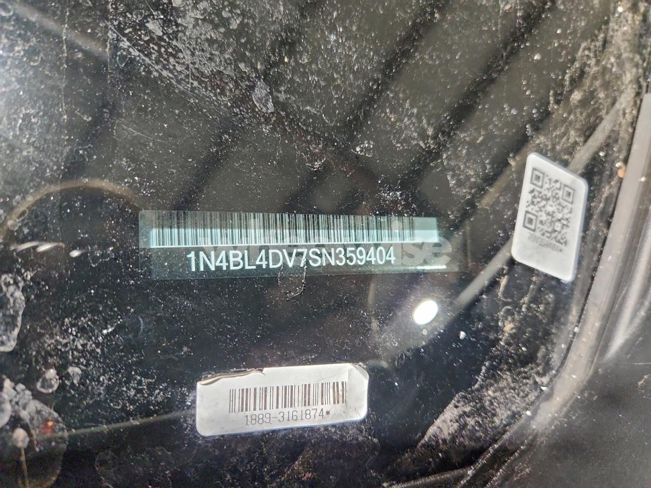 Photo 12 of 2025 NISSAN ALTIMA SV (VIN 1N4BL4DV7SN359404)