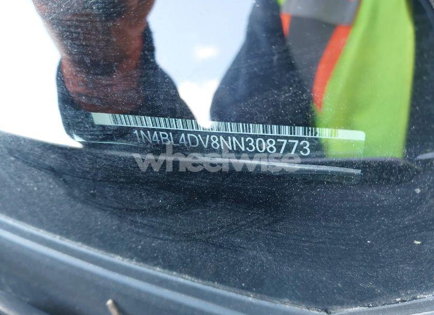 Photo 9 of 2022 Nissan Altima SV FWD (VIN 1N4BL4DV8NN308773)