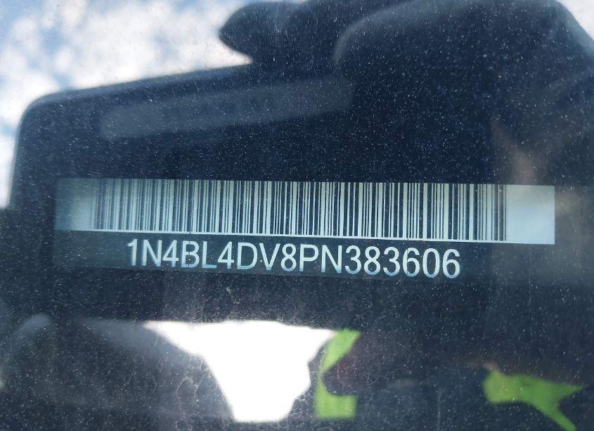 Photo 9 of 2023 Nissan Altima SV FWD (VIN 1N4BL4DV8PN383606)