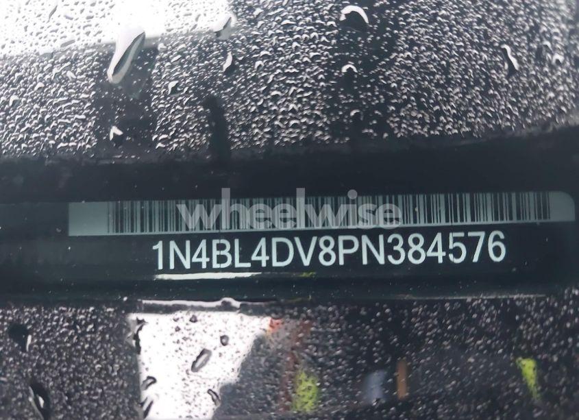 Photo 9 of 2023 Nissan Altima SV FWD (VIN 1N4BL4DV8PN384576)