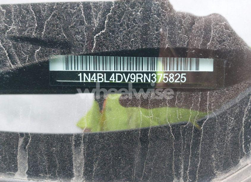 Photo 9 of 2024 Nissan Altima SV FWD (VIN 1N4BL4DV9RN375825)